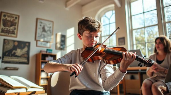 Cours de violon à Avignon : flexibilité et apprentissage rapide